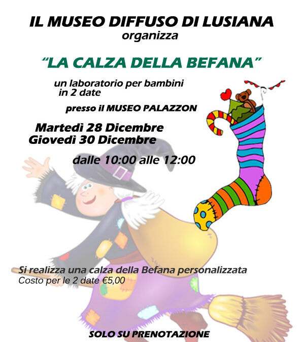La calza della Befana – Laboratorio per bambini