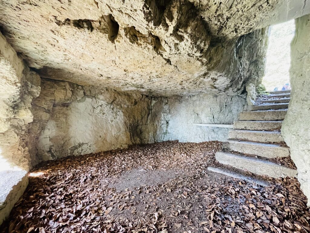 sentiero excalibur, fortino