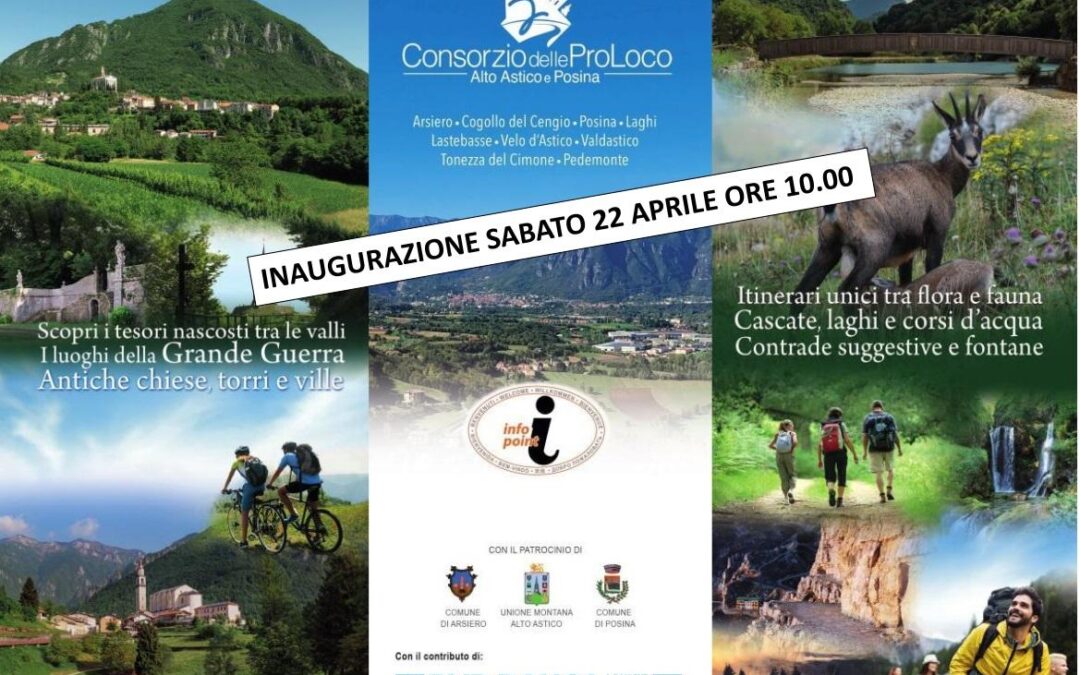 Inaugurazione InfoPoint ad Arsiero