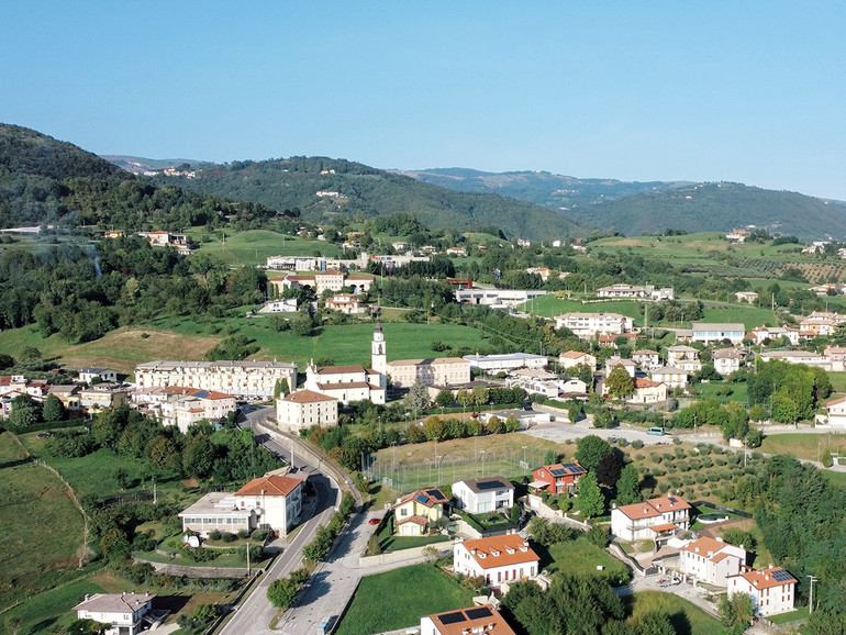 Salcedo tra le colline della Pedemontana Veneta