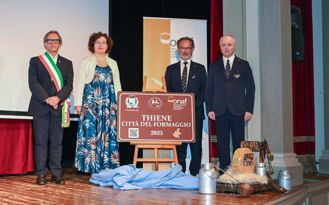 Thiene riceve il premio ONAF “Città Del Formaggio 2025″