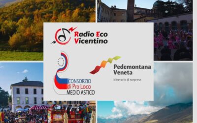 Il Consorzio Pro Loco Medio Astico su Radio Eco Vicentino